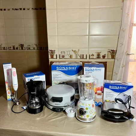 👑Pack 5 Pièces Électroménager Luxe Sonashi France 🇲🇫