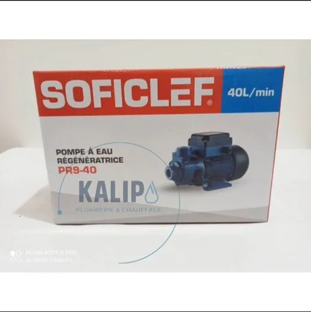 Pompe à eau SOFICLEF