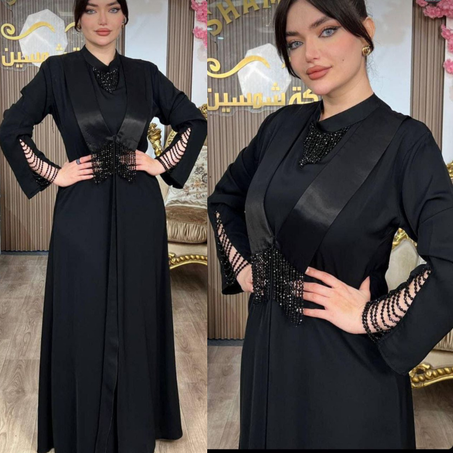 🌟 "فينيس" كتقدّم ليك موديل الجديد "عباية 2 بياس"  :  بحلة جديدة! 🌟