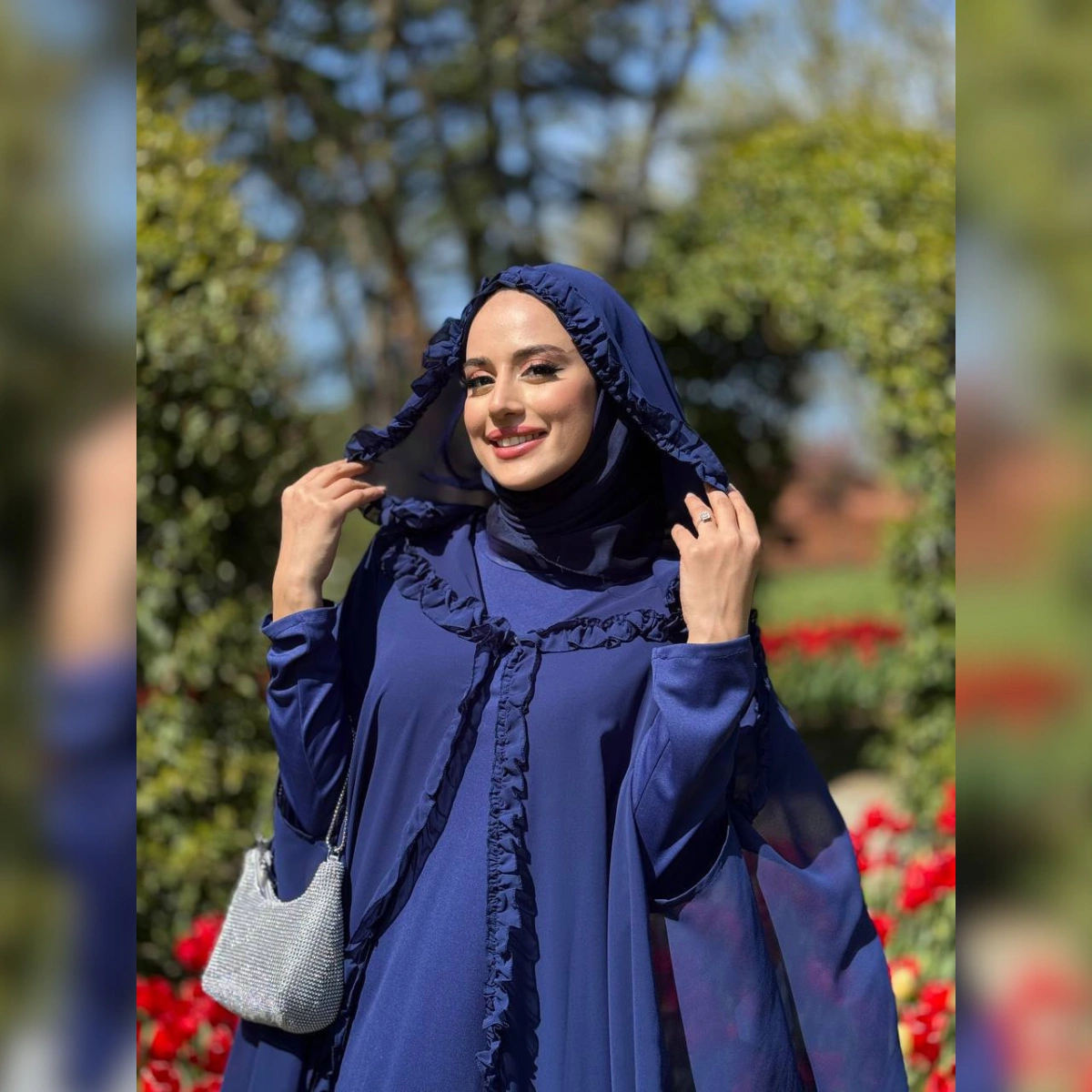 💙 عباية أزرق ملكي – أناقة ملكية فكل خطوة 👑