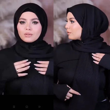 فولار كريب مكرش – 😍أناقة عصرية ولمسة فخامة يومية