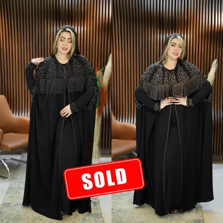 🌟 "فينيس" كتقدّم ليك موديل الجديد "عباية 2 بياس"  :  بحلة جديدة! 🌟