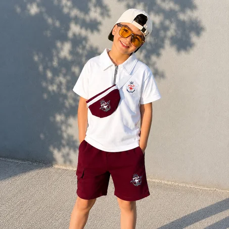 🤩ensemble pour enfante Polo 3 pièce 🤩