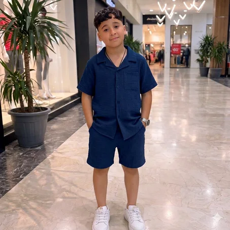 💎طقم صيفي أنيق لطفلك💎