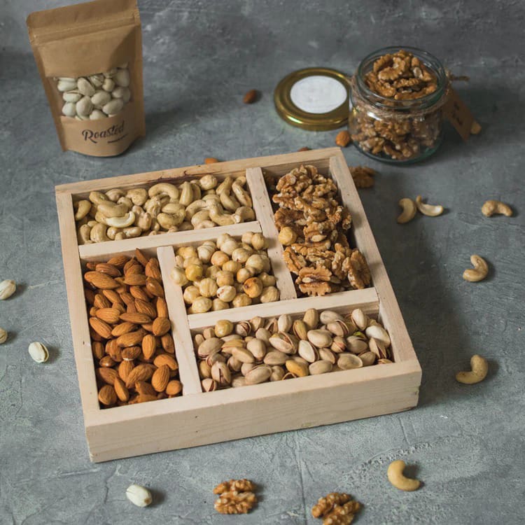 طبق المكسرات - متوسط