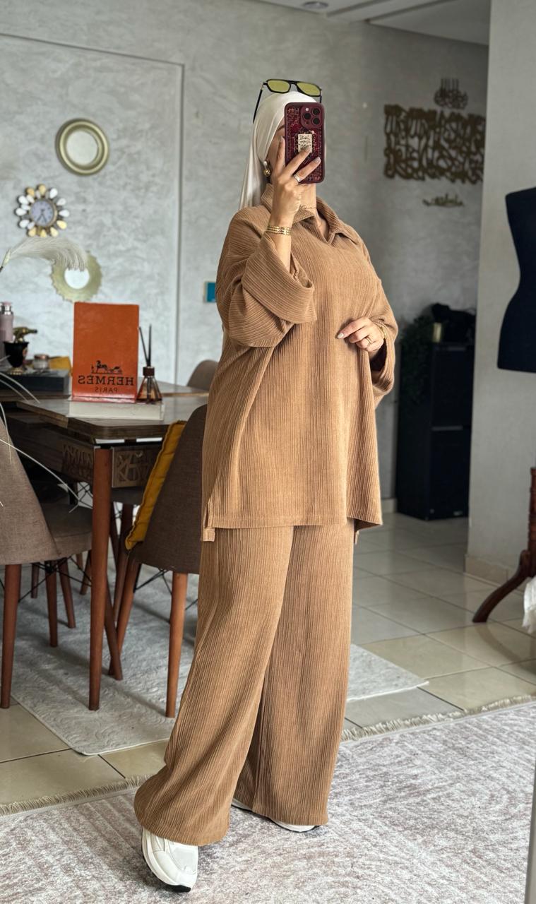 ✨ فاخر – إطلالة أنيقة لكل يوم  Ensemble Jackuard✨