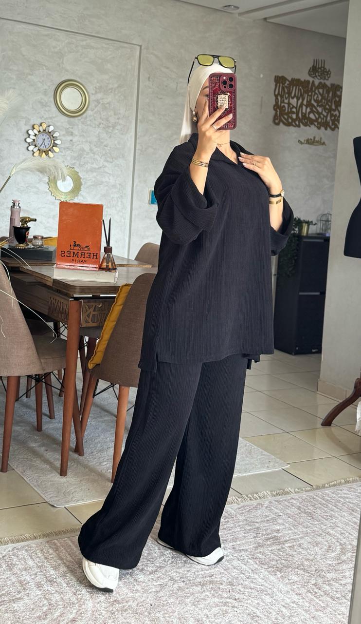 ✨ فاخر – إطلالة أنيقة لكل يوم  Ensemble Jackuard✨
