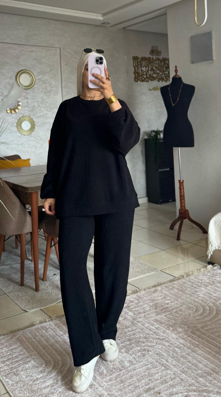 ✨ فاخر – إطلالة أنيقة لكل يوم  Ensemble Jackuard✨