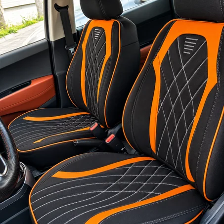 GEAN NOIR  AVEC ORANGE