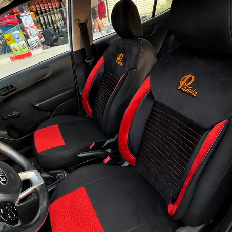 PANDA ROUGE AVEC NOIR