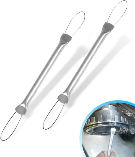 2 piezas J-26744-A instalador y removedor universal de sello de labio compatible con Atec T-0015 y para Kent-Moore J-26744-A utilizado como herramienta auxiliar para reconstruir