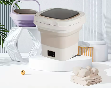 الغسالة الصغيرة القابلة للطي