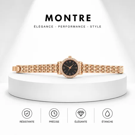 Montre Femme Luxe Cristal