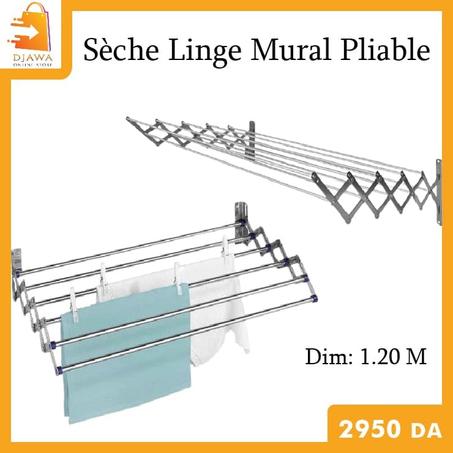 sèche linge balcon 120cm