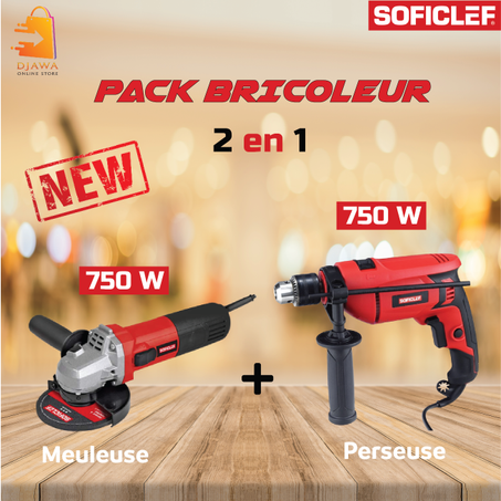 Pack bricoleur 2en1 - Soficlef