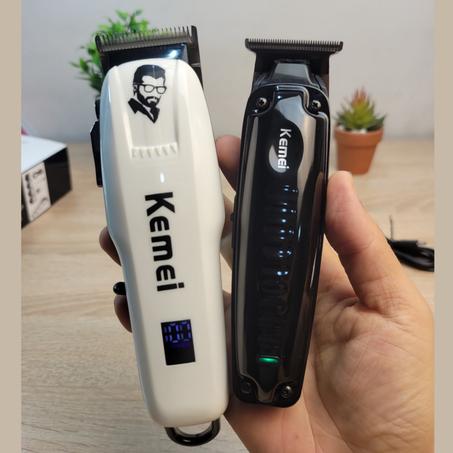 Pack Élégance KEMEI PG809A + Kemei 1579 / عرض آلتي الحلاقة الرائع