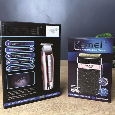 Pack Tondeuse Kemei 032 + Rasoir électrique