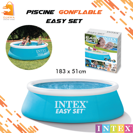 Piscine gonflable  AGP 183 x 51 Intex 28101-triple couche (PVC - polyester - PVC)