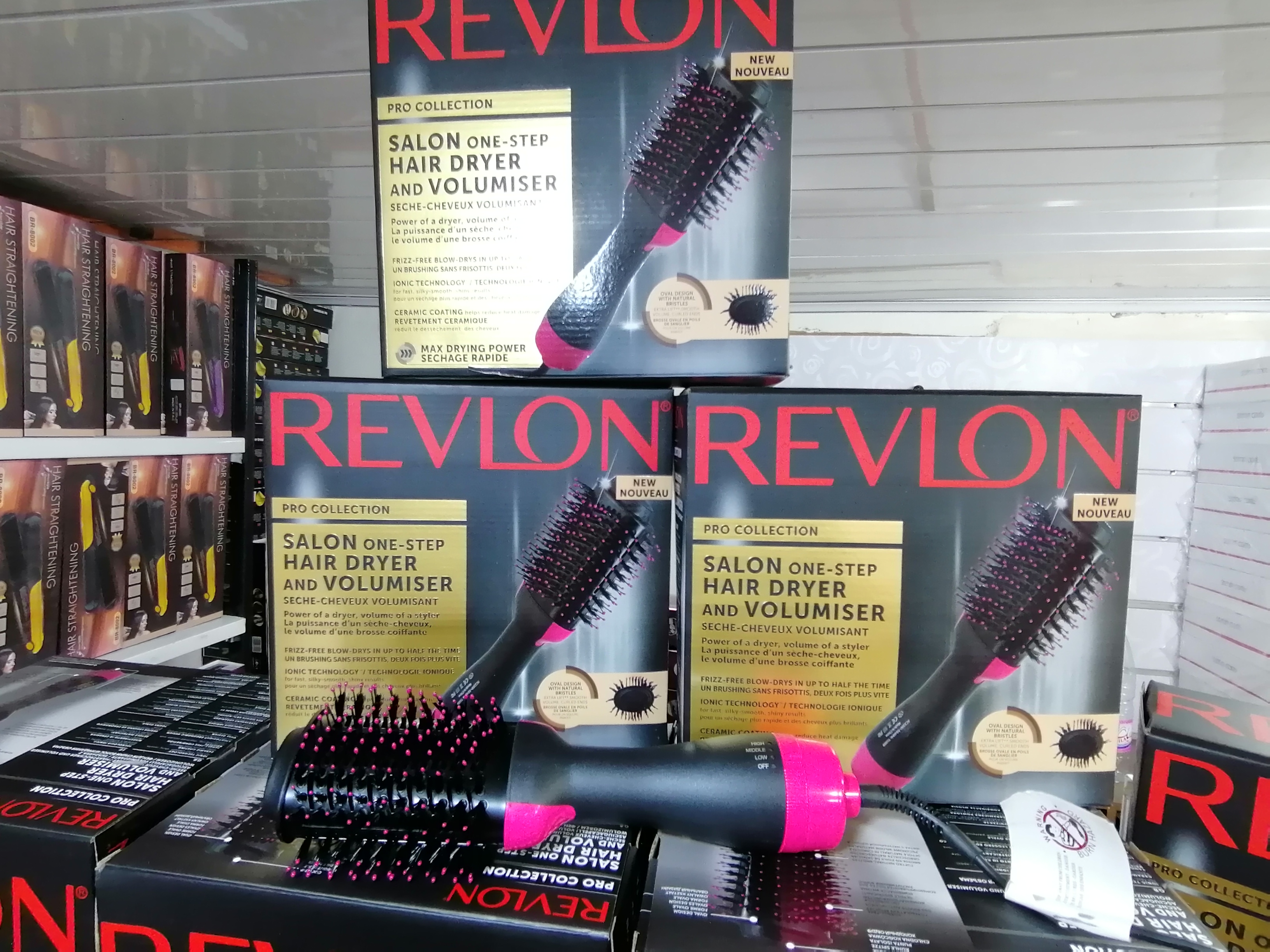 Brosse soufflante promo revlon