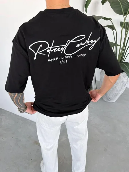 tshirt retro PM noir
