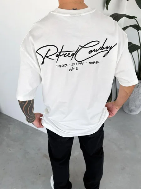 tshirt retro PM blanc