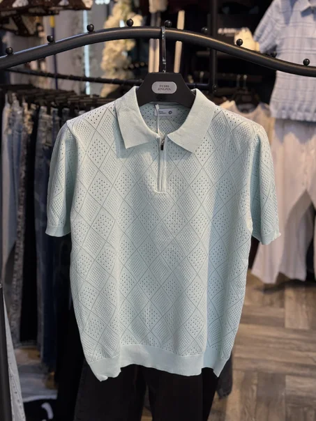 tshirt OLD MONEY vert chine