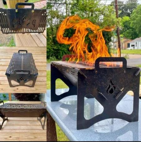 شواية فحم من الفولاذ الثقيل حديد 3 مم