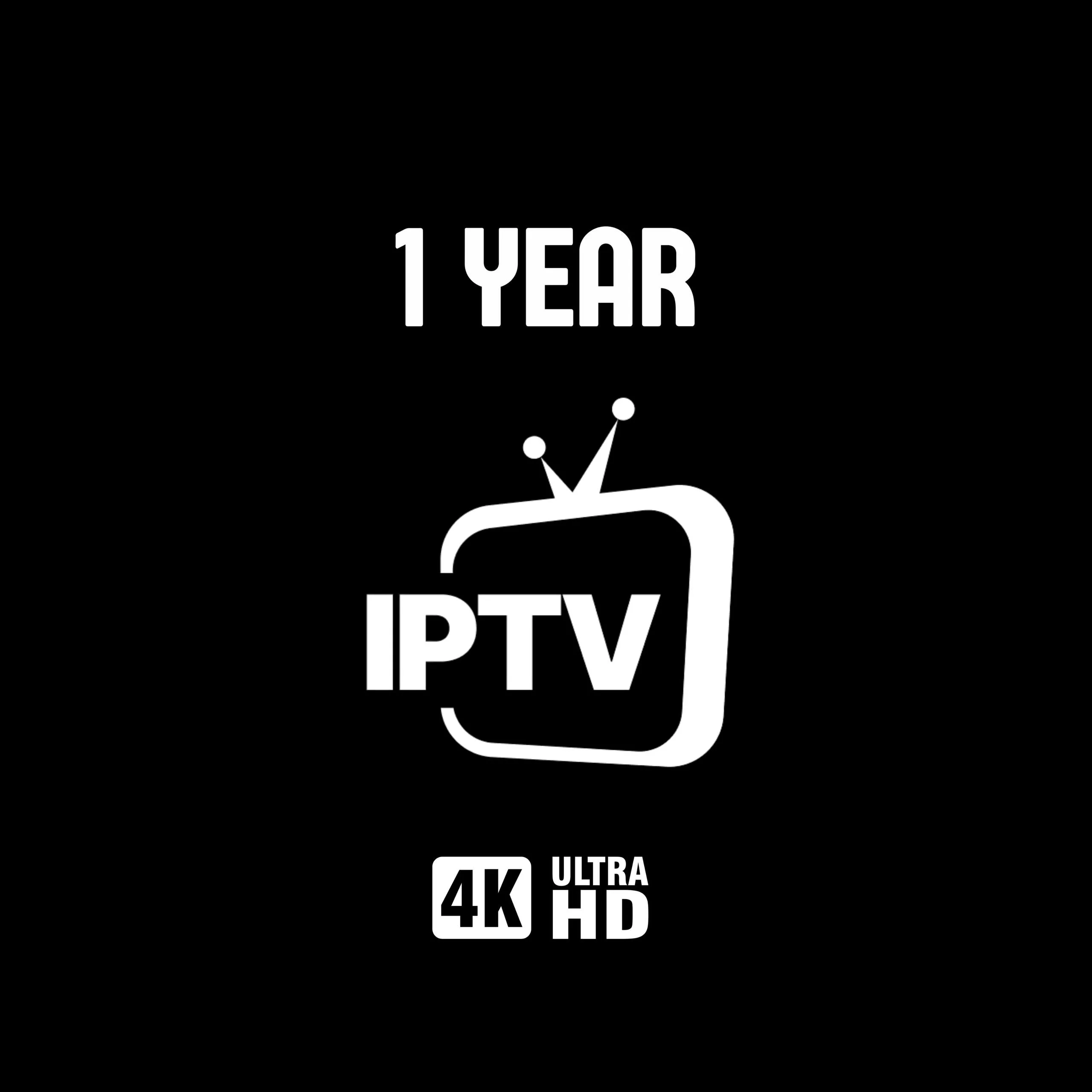 Strong 8K IPTV Subscription 12 Months – 4K & 8K UHD Streaming Worldwide Channels + VOD