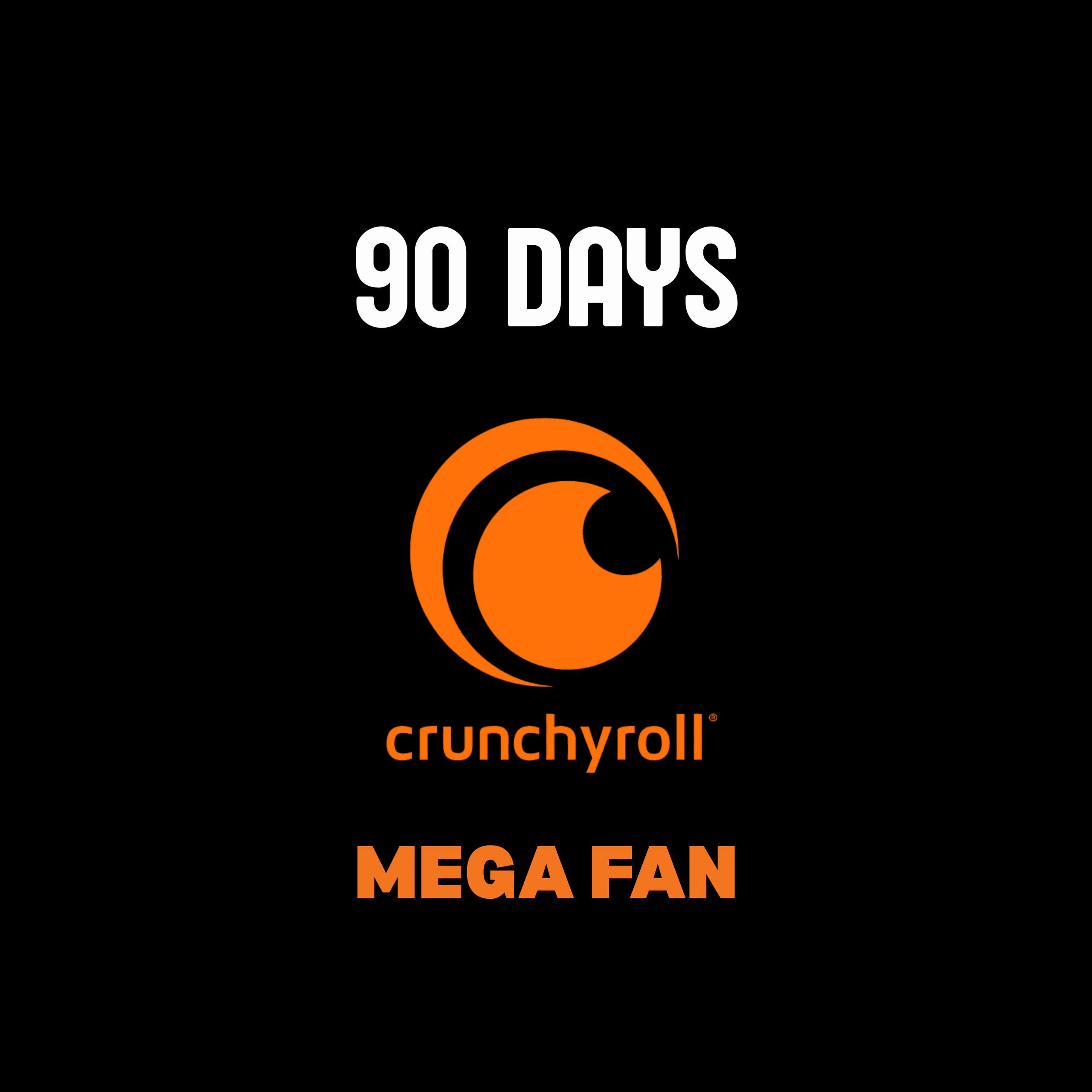 Crunchyroll FAN Account - 3 months