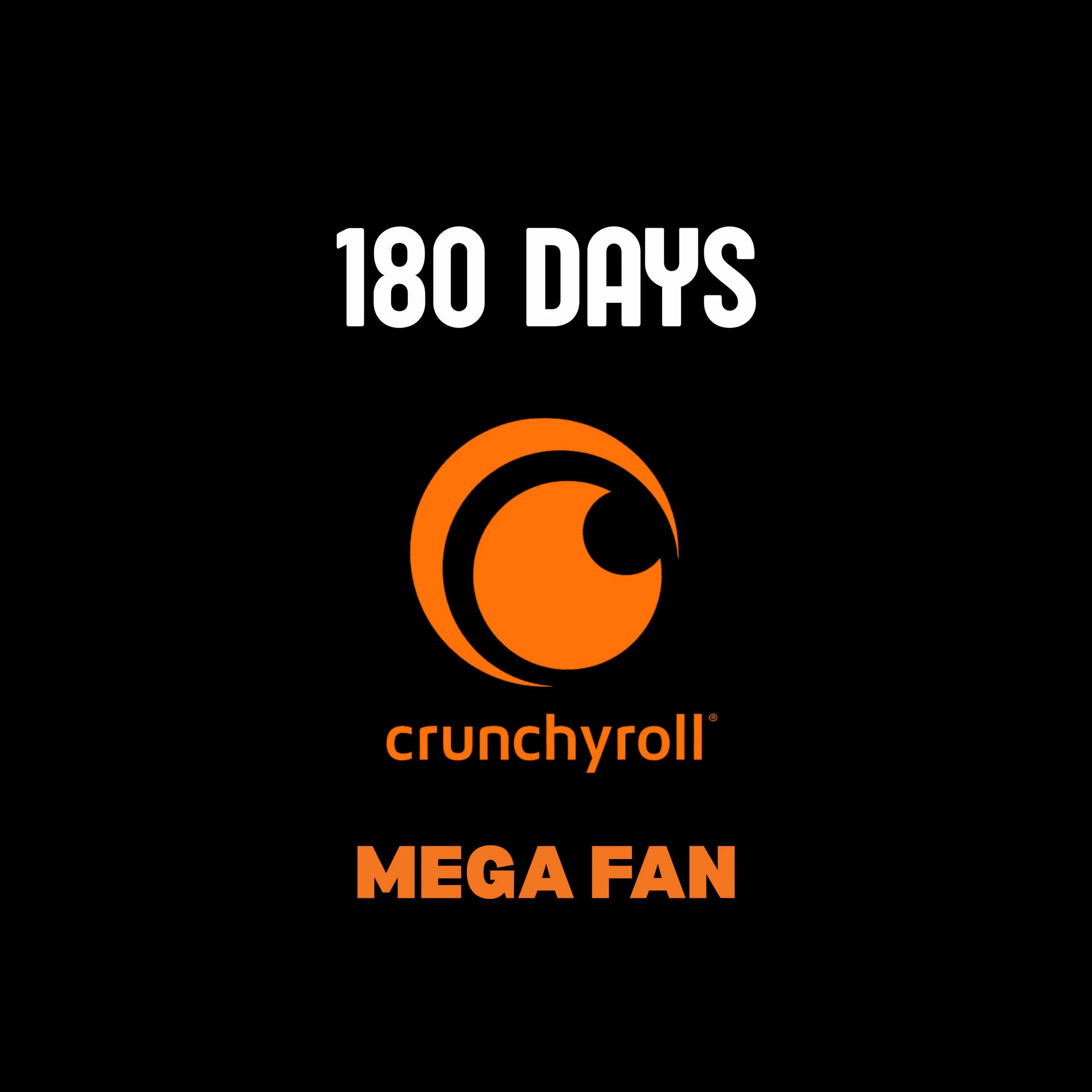 Crunchyroll ULTIMATE FAN Account - 6 months