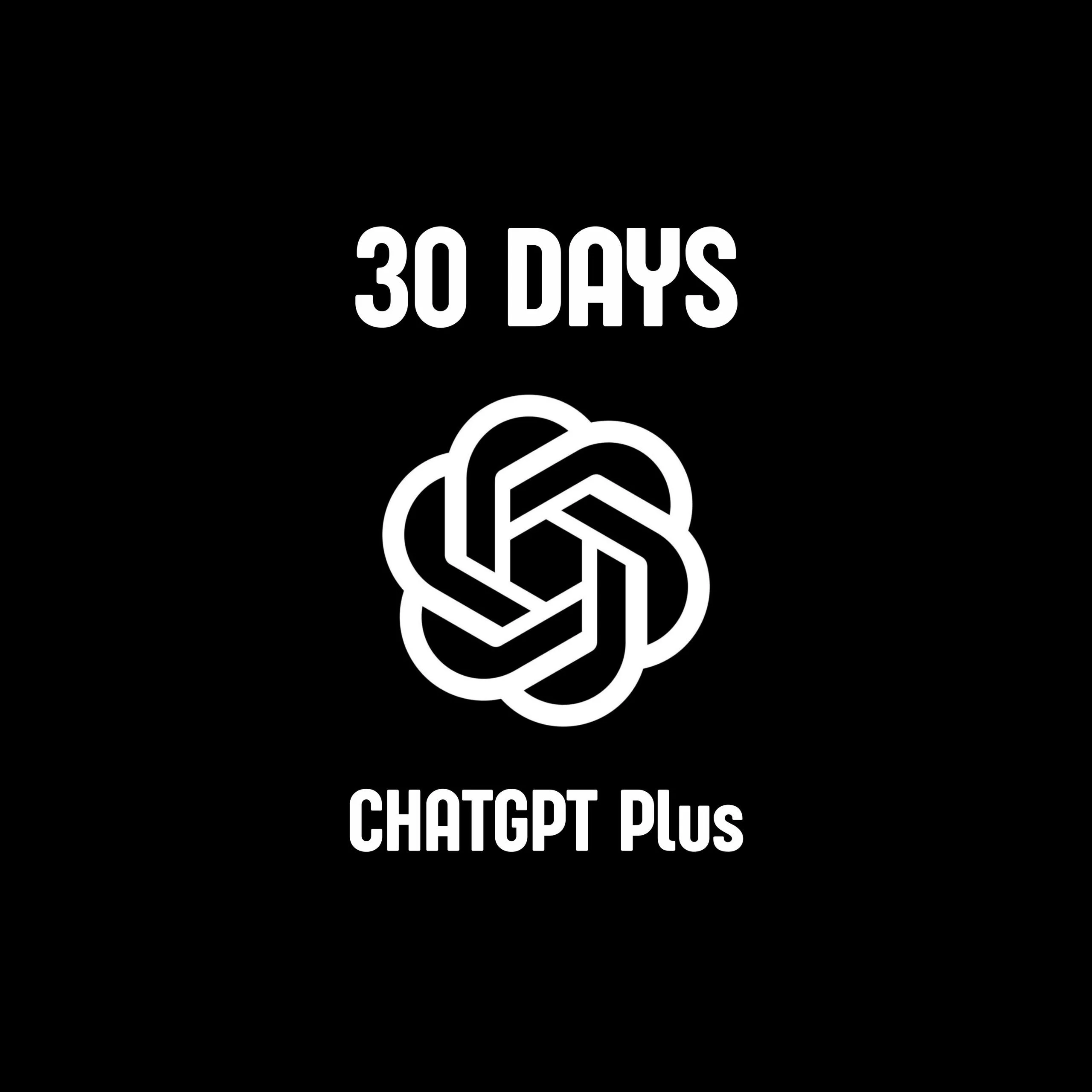 ChatGPT Plus Individual 1 Month Account - Exclusive Account - One Time Payment