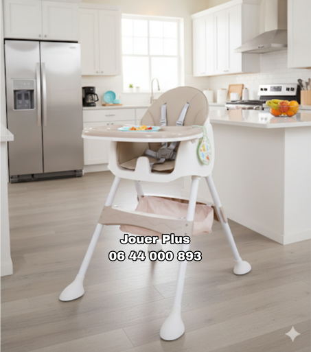 Chaise Haute Prestige - Confortable et Pratique