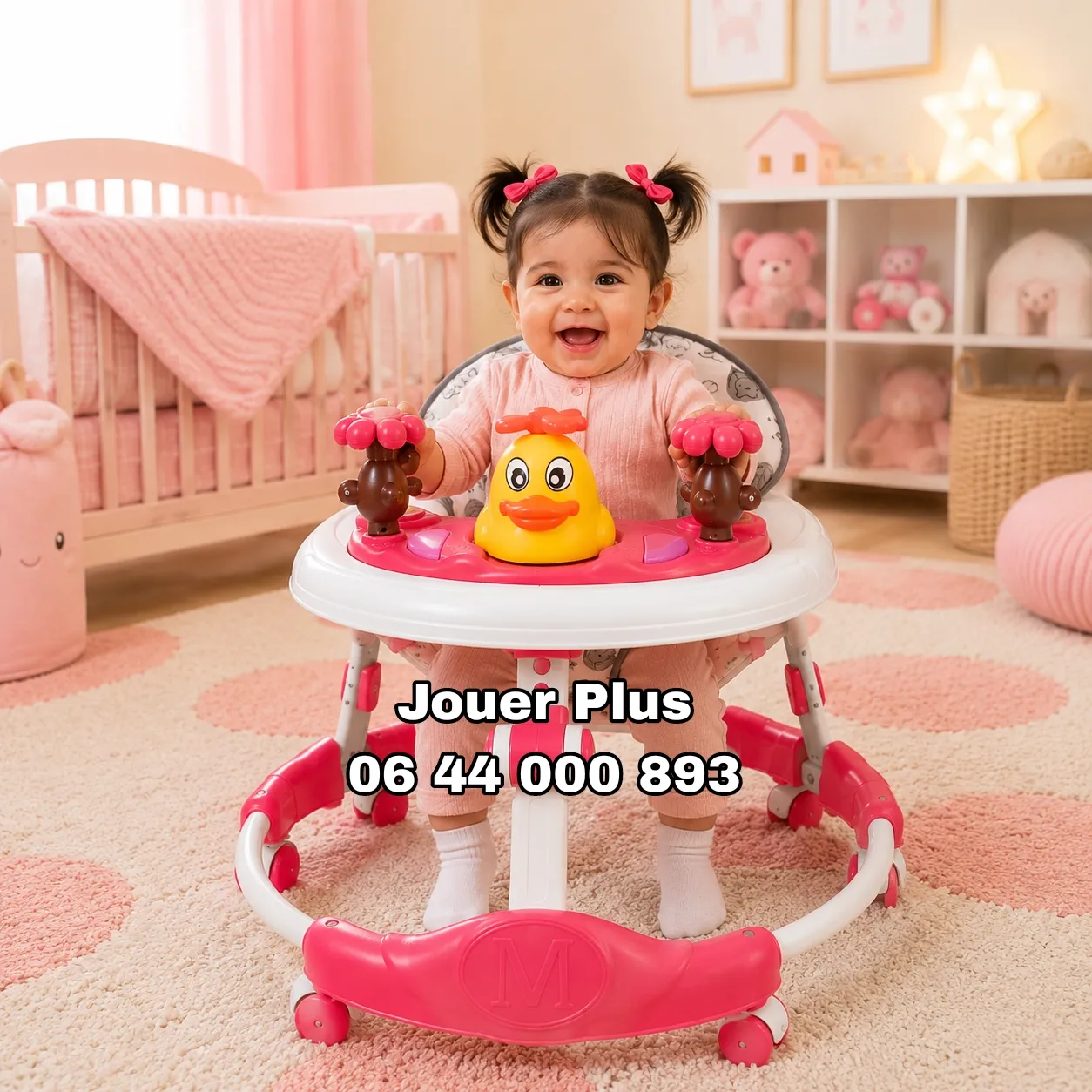 Youpala Évolutif Bébé avec Jeux & Musique - Hauteur Réglable