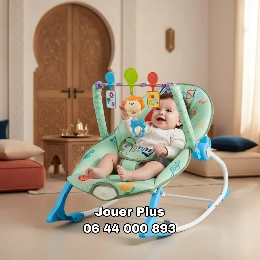 Transat Bébé 2en1 - Confort Avec Musique et Vibration