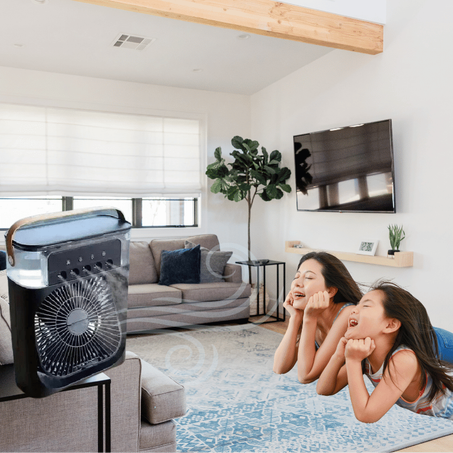 مروحة تكيف بالهواء البرد