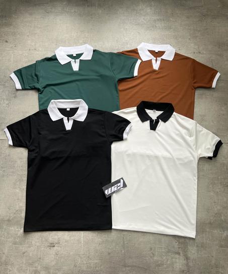 (الصور حقيقية للمنتج✅) tshirt OLD MONEY 2025 ✅ polo high quality            2pieces=4400da