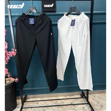 PANTALON RALPH LAUREN  linen 100%✅ ✅(كل الصور حقيقية) (POLO مخيطة)