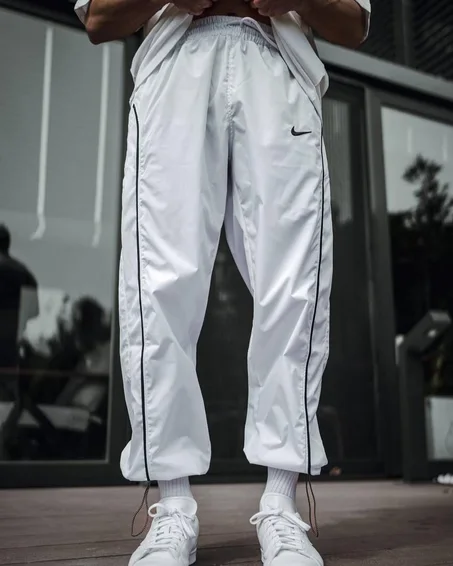 PROMOTION  PARACHUTE PANTS high quality✅افضل جودة✅صور حقيقية ✅ نايك مخيطة