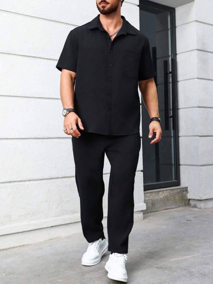 ENSEMBLE OLD MONEY 2025 ✅chemise + pantalon (الصور حقيقية للمنتج✅) BEST QUALITY