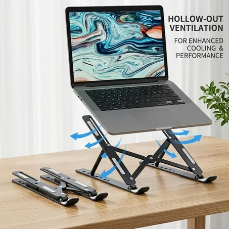 Support pour ordinateur portable, support rehausseur