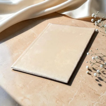 Cahier basma avec Ponge( ثوب)  Blanc