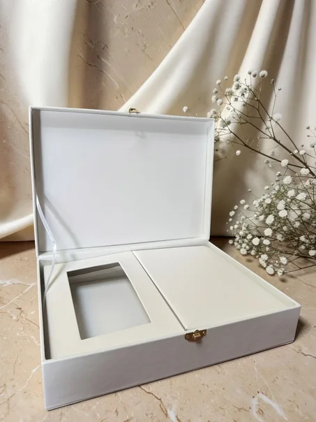 Mini boite Quran  Blanc
