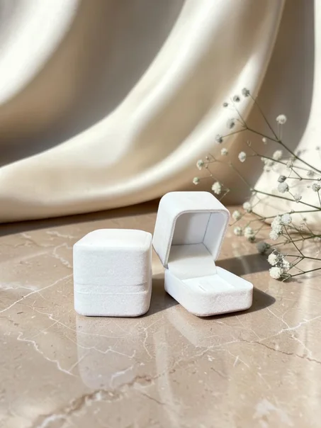 Box bague  White