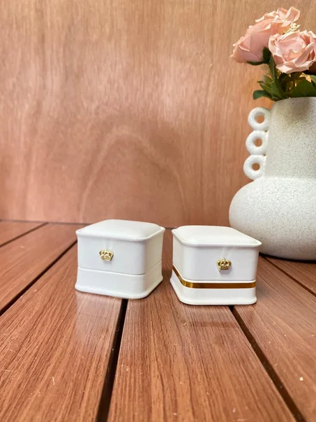 Box bague  White