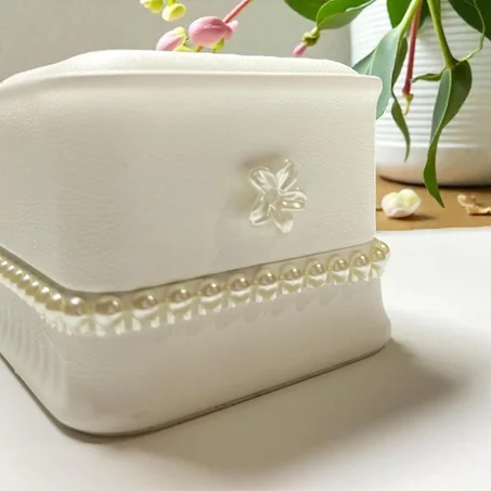 Box bague prestige White