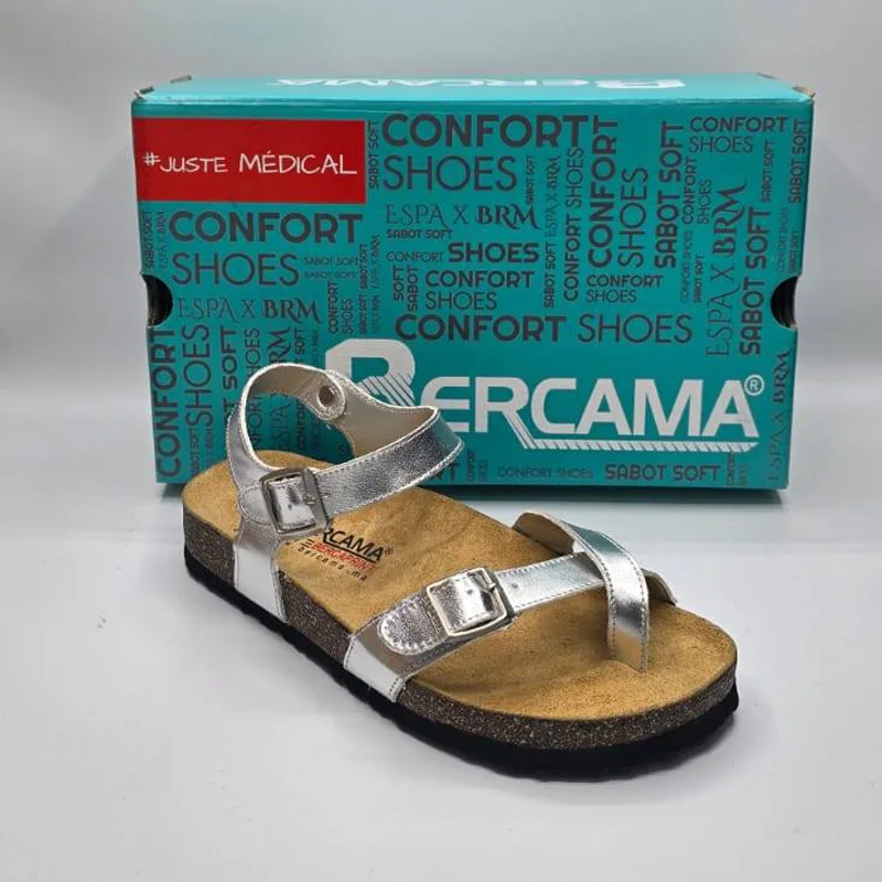 Sandale avec étroites brides