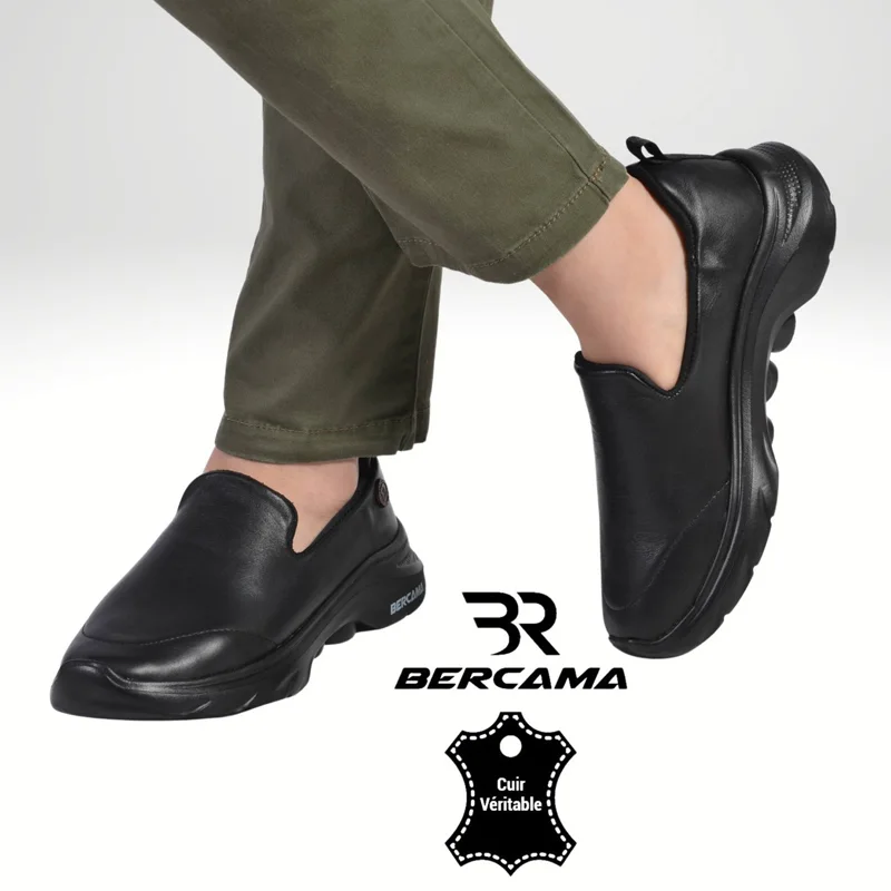 Espadrille liberty femme  en cuir