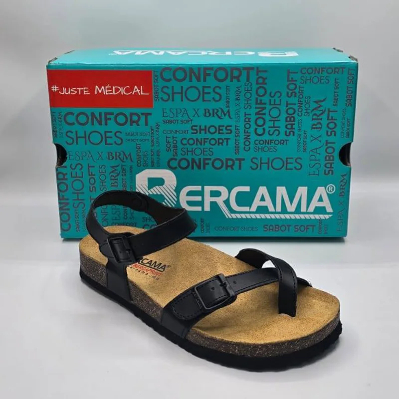 Sandale avec étroites brides