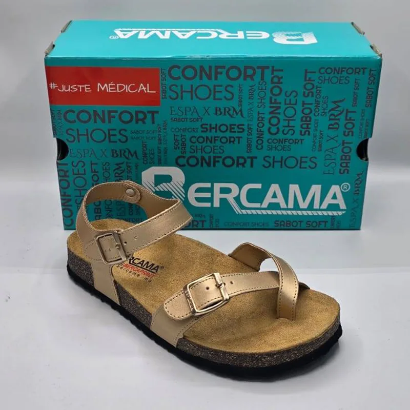 Sandale avec étroites brides