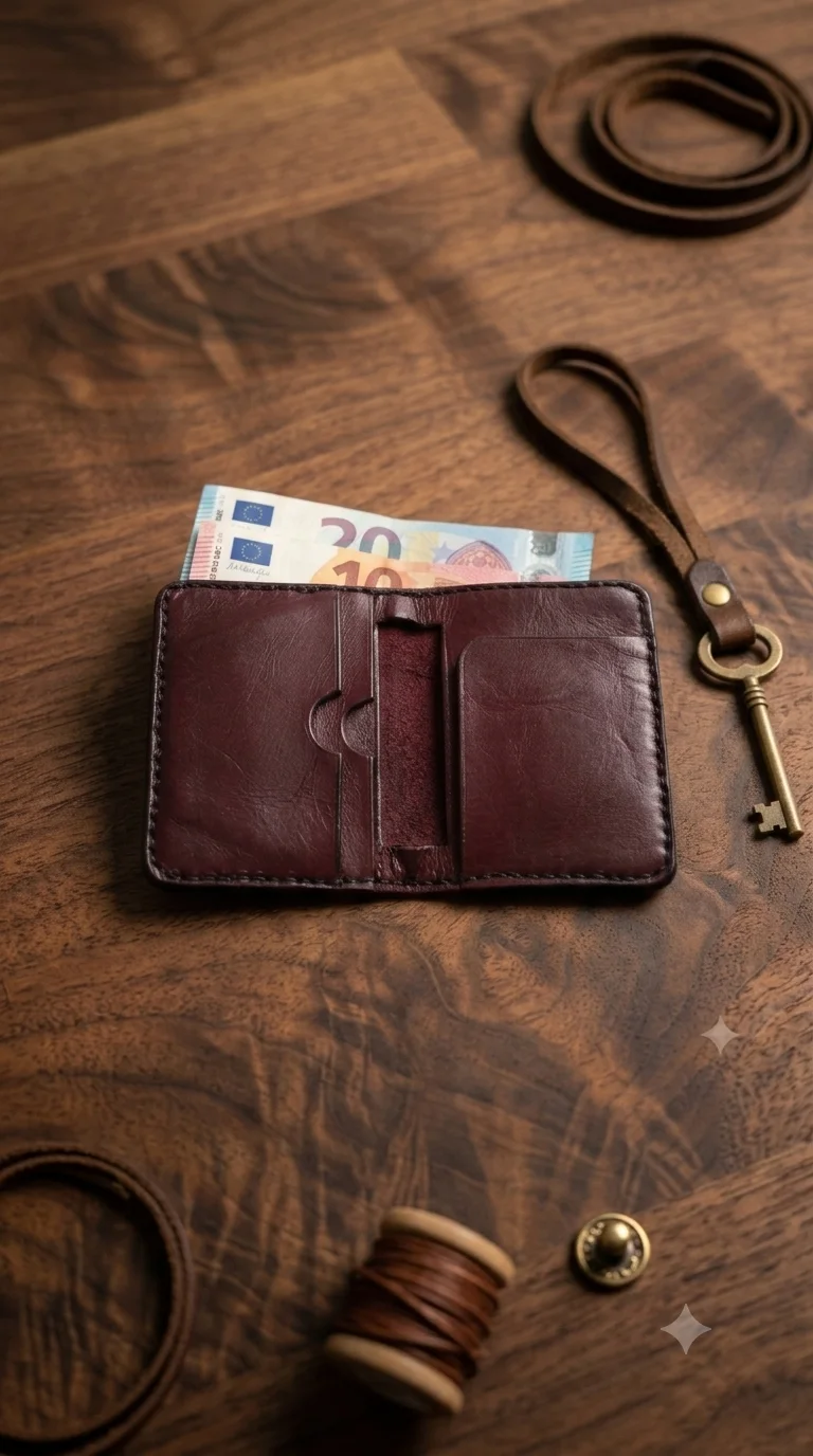 Porte feuille minimaliste femme